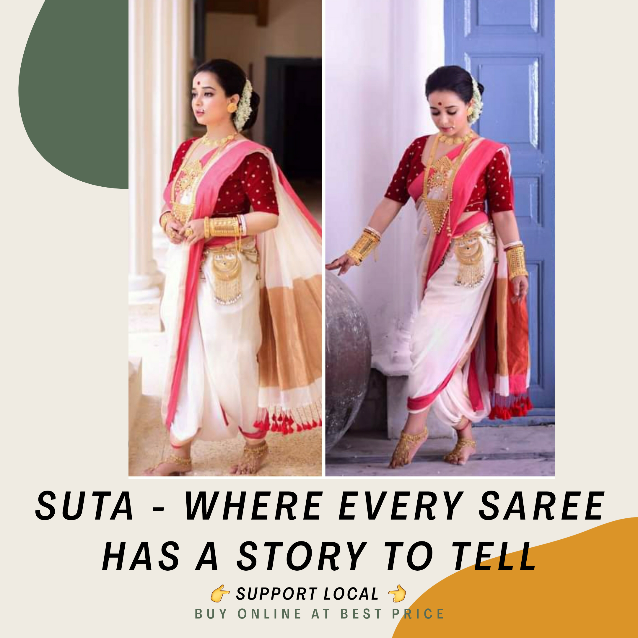 Read more about the article Suta – Buy online  sarees weaved with love #VocalForLocal Part – 2