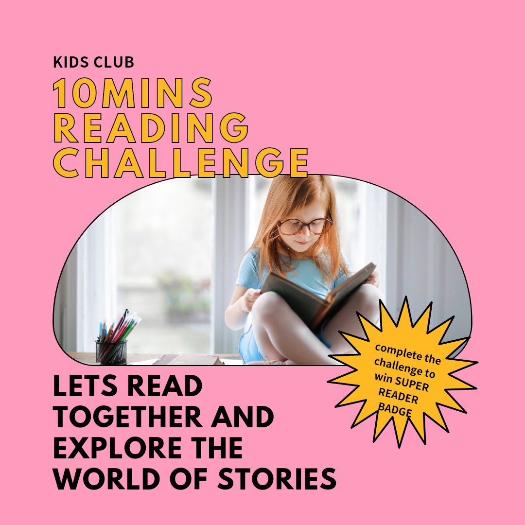 Read more about the article Take this Offline Reading Challenge with your kids